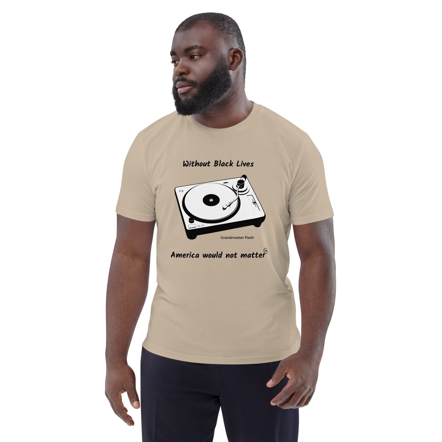 Grandmaster unisex organic cotton t-shirt