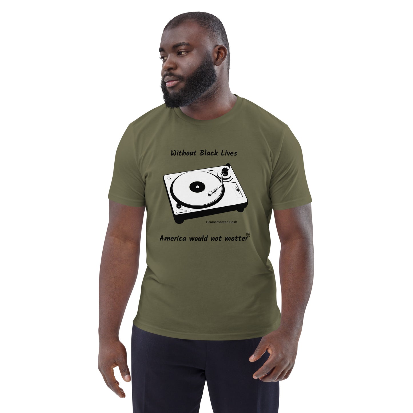 Grandmaster unisex organic cotton t-shirt